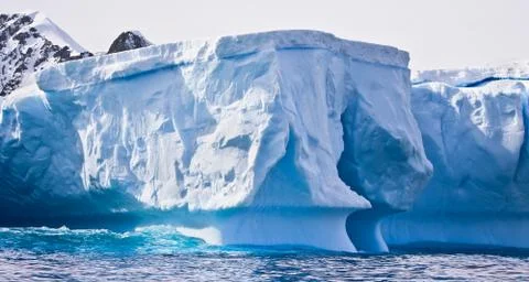 Antarctic iceberg Stockfoto's