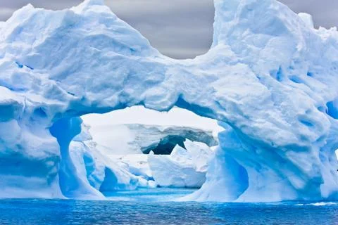 Antarctic iceberg Stock-Fotos