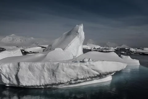Antarctic iceberg Fotos Stock