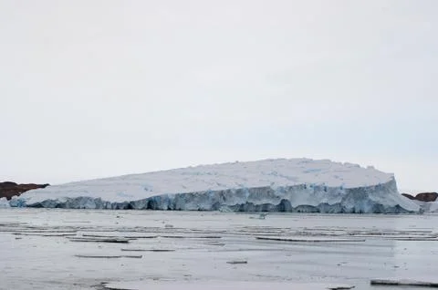 Antarctic landscape Stock Photos