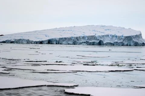 Antarctic landscape Stock Photos