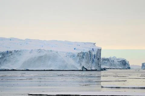 Antarctic landscape Stock Photos
