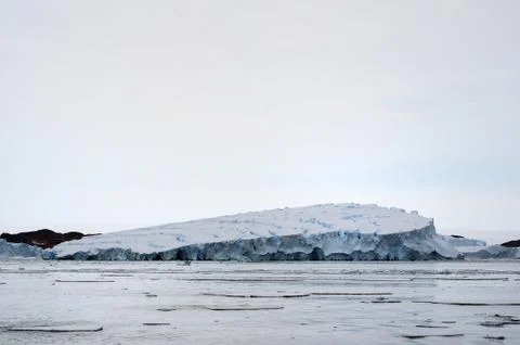 Antarctic landscape Stock Photos