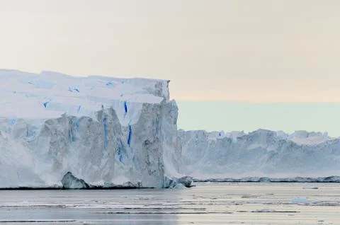 Antarctic landscape Stock Photos