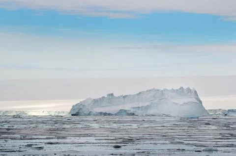 Antarctic landscape Stock Photos