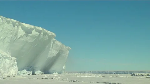 Antarctica Glacier HD Stock Footage 70389949