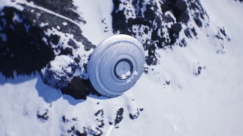 Antarctica UFO 02 Stock Footage 167410890