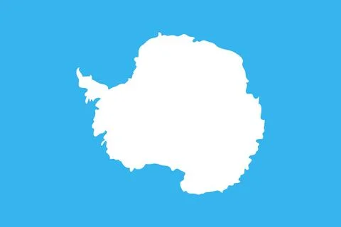 Antarctica waving flag pattern background. Realistic national flag design. .. Stock Illustration