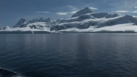 Antarctica,Glacier view Stock Footage 90357501