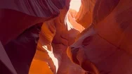 Antelope Canyon Arizona - A Famous Landmark - Travel Photography Stock Footage