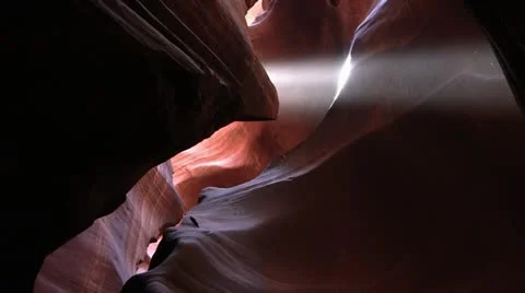 Antelope Canyon, Arizona Stock Footage 11304161