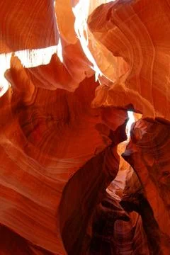 Antelope canyon Stock Photos