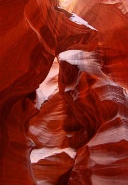 Antelope canyon Stock Photos