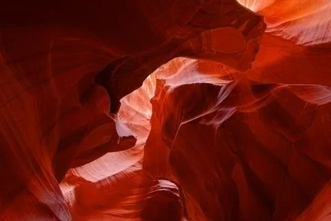 Antelope canyon Stock Photos
