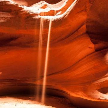 Antelope canyon Stock Photos