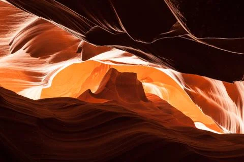 Antelope canyon Stock Photos