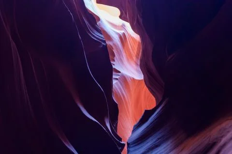 Antelope canyon Stock Photos