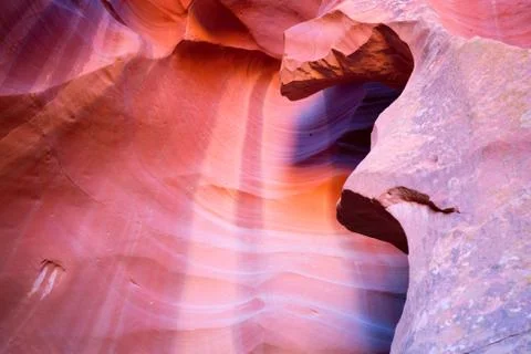 Antelope canyon Stock Photos