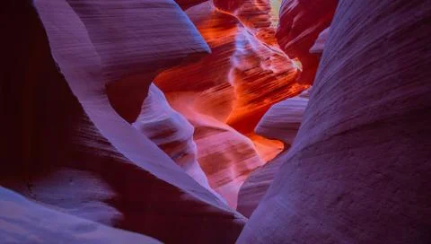 Antelope canyon Stock Photos