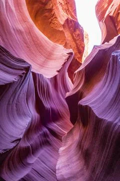 Antelope canyon Stock Photos