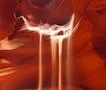 Antelope Canyon Sandfalls in slot canyon Arizona USA Photo