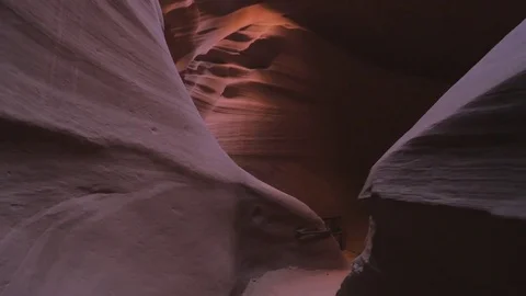 Antelope Canyon Walkthrough 4 스톡 동영상 78207627