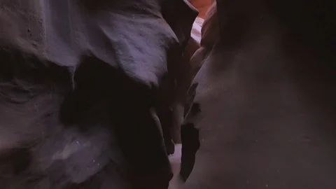 Antelope Canyon Walkthrough 7 스톡 동영상 78206917