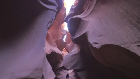 Antelope Canyon Walkthrough 8 스톡 동영상 78206930