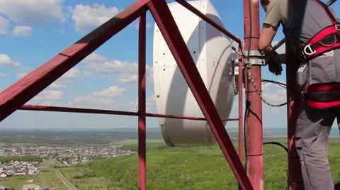 Antenna Alignment Video stock 51226736