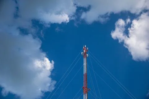 Antenna and Cloudy Stock Photos