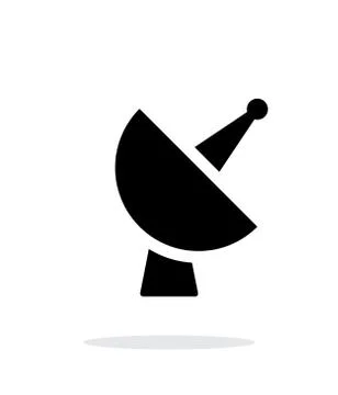 Antenna icon on white background. Stock-Illustration