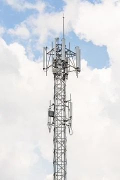 Antenna repeater Stock Photos