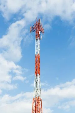Antenna repeater Stock Photos