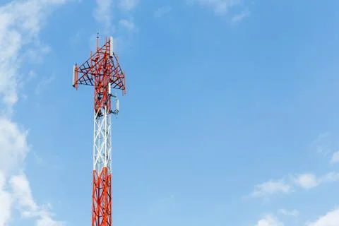 Antenna repeater Stock Photos
