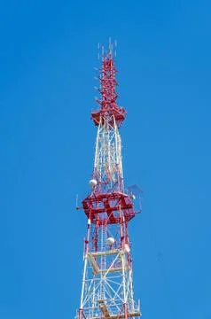 Antenna repeater Stock Photos