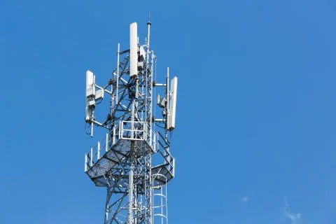 Antenna repeater tower Stock Photos