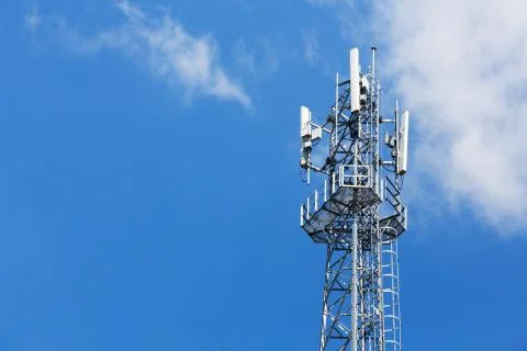 Antenna repeater tower Stock Photos
