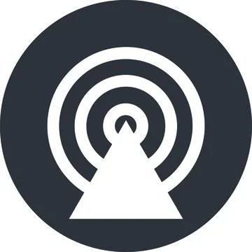 Antenna signal Stock Illustration