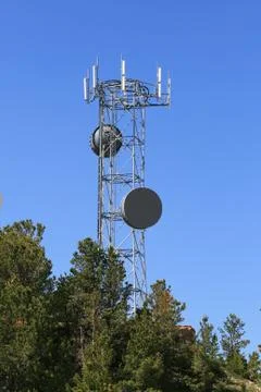 Antenna tower Stock Photos