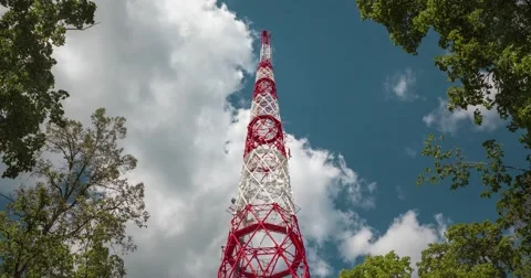 Antenna tower timelapse Stock Footage 65265586