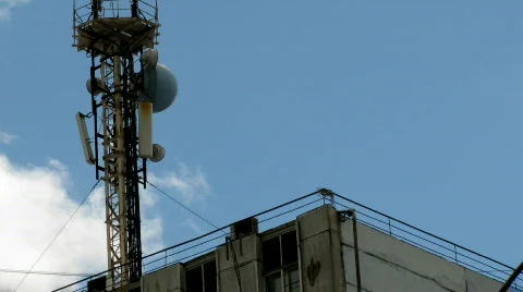 Antenna2 time lapse Stock Footage 519798