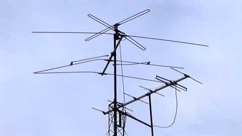 Antennas 03 Stock Footage