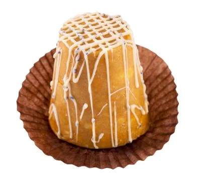 Anthill cake isolated on a white background Stock Photos