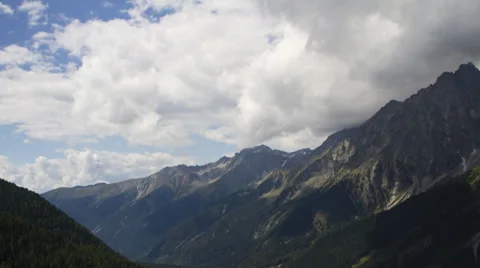 Antholzer Valley time lapse Stock Footage 29364763