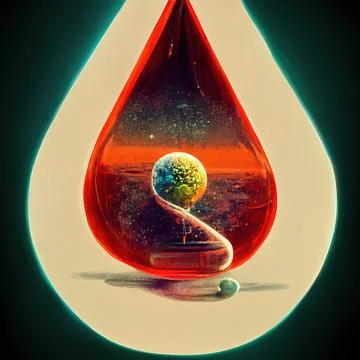 Anti ageing and longevity as a developing science on the quest to find the cu Illustrazione stock