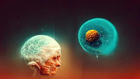 Anti ageing and longevity as a developing science on the quest to find the cu Illustrazione stock