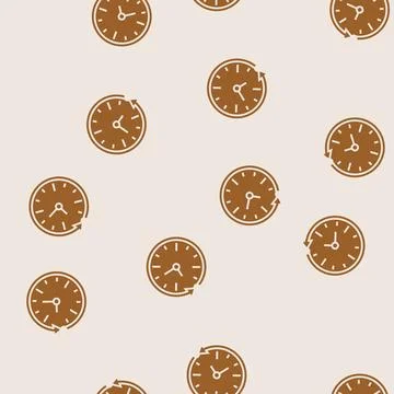 Anti aging product label caution glyph seamless pattern Stock Illustration