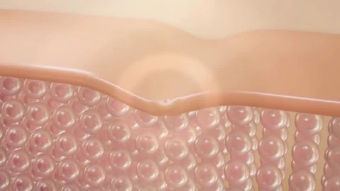 Anti aging serum drop on old skin restore Damaged Skin To Smooth Rejuvenation. Vídeo Stock 334589530