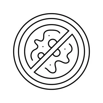 Anti bacterial line icon vector illustration Stock Illustration