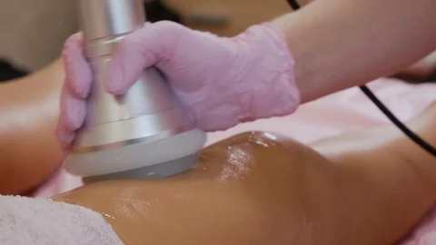 Anti-cellulite program cosmetology 스톡 동영상 122510745